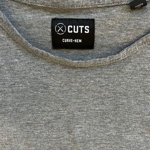 Cuts Clothing Curve Hem Tee – Premium Basic – XXL